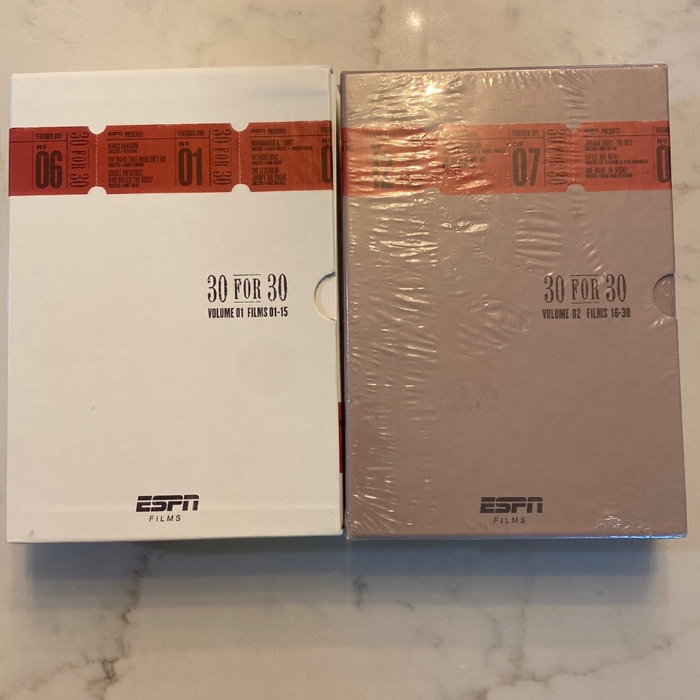 ESPN 30 for 30 DVDs